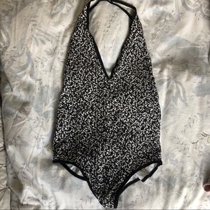 Halter bodysuit
